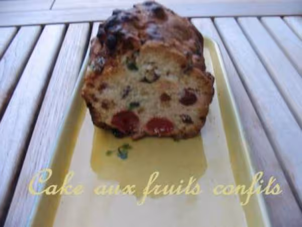 Cakes aux fruits confits