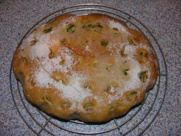 Pain millefeuille persil et ail