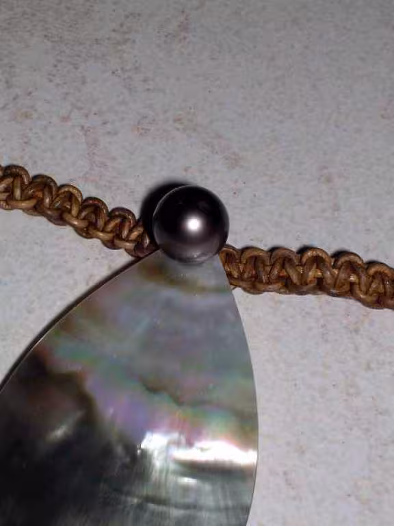 Collier nacre perle det2