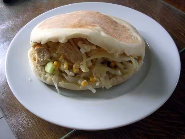Pita avant de servir