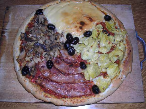 Pizza 4 aromes