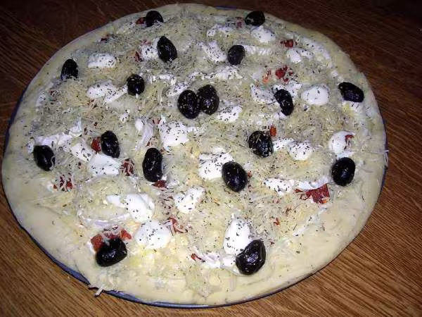 Pizza chorizo chevre