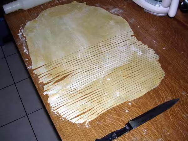 Preparation des pates