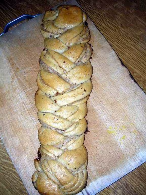 Tresse russe a la noisette