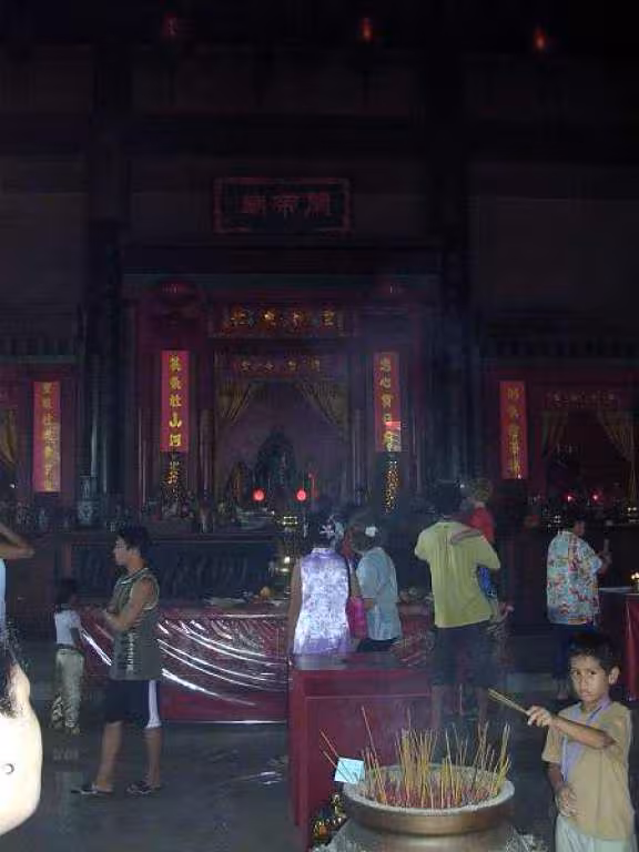Vue du temple