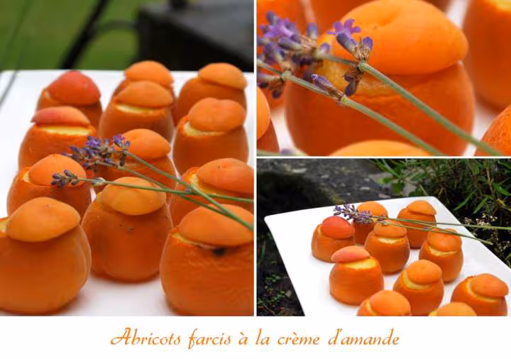 Abricots a la creme d amande