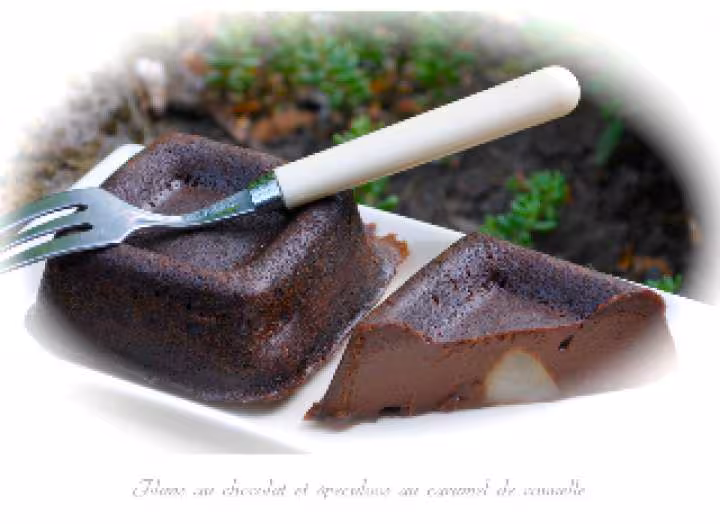 Flans au chocolat
