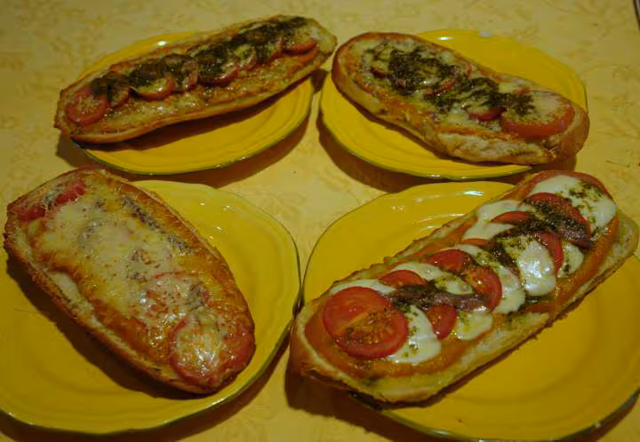 Fougasses garnies