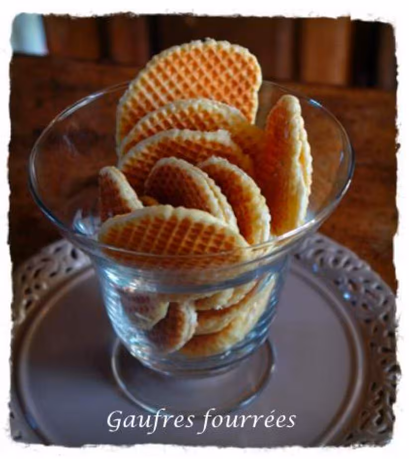 Gaufres fourrees