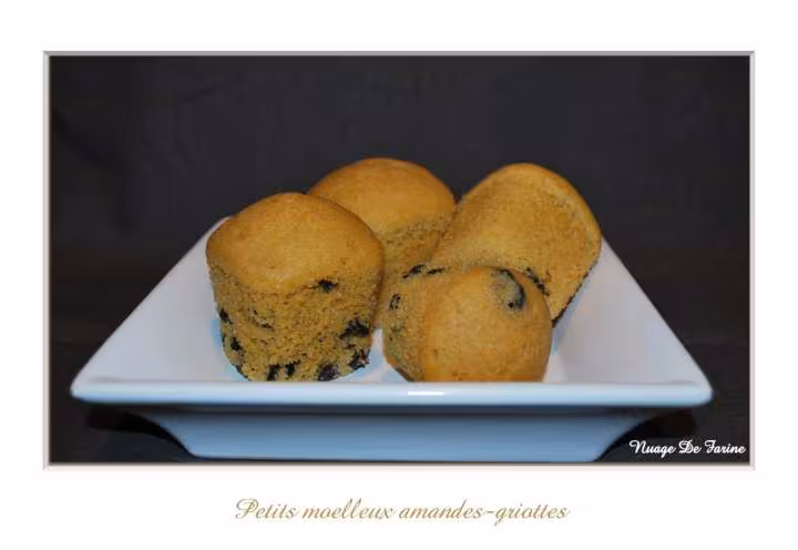 Petits moelleux amandes griottes