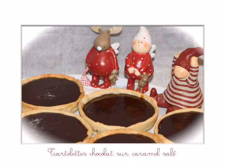 Tartelettes chocolat sur caramel sale