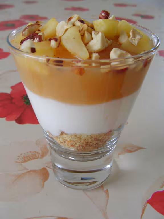 Dessert en coupe