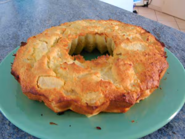 Gateau pommes coco