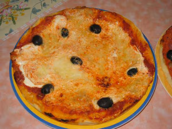 Pizza au fromage