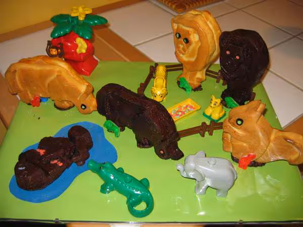 Gateau zoo