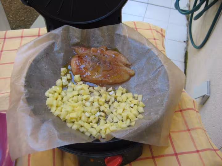 Poulet cannelle miel