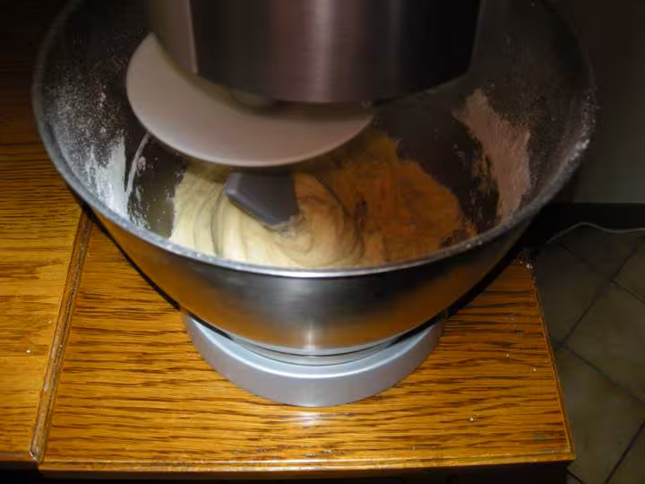 Realisation d une brioche