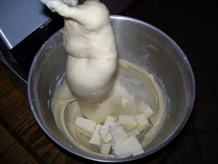 Realisation d une brioche
