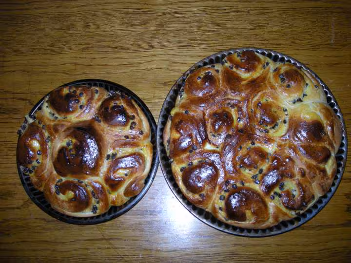 Realisation d une brioche