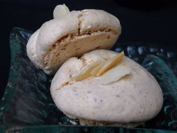 Meringues noisettes amandes