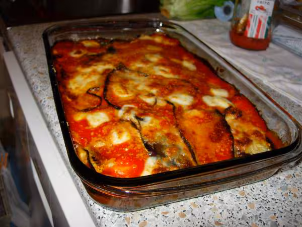 Aubergines alla parmigiana 1