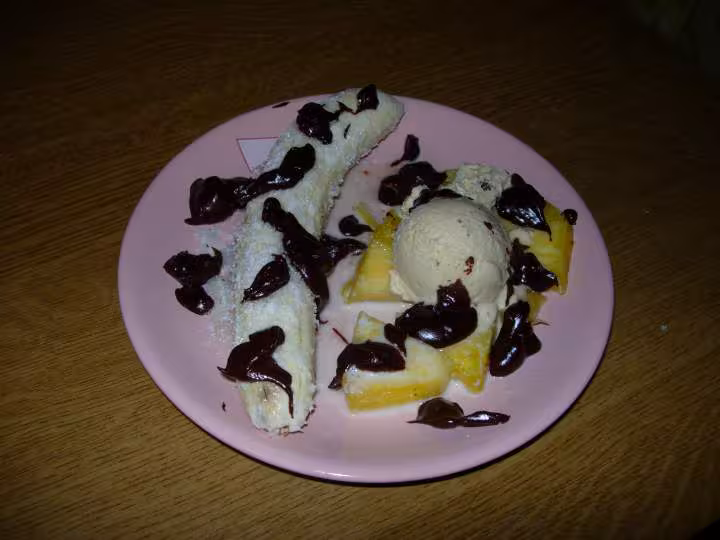 Bananes splita la creole