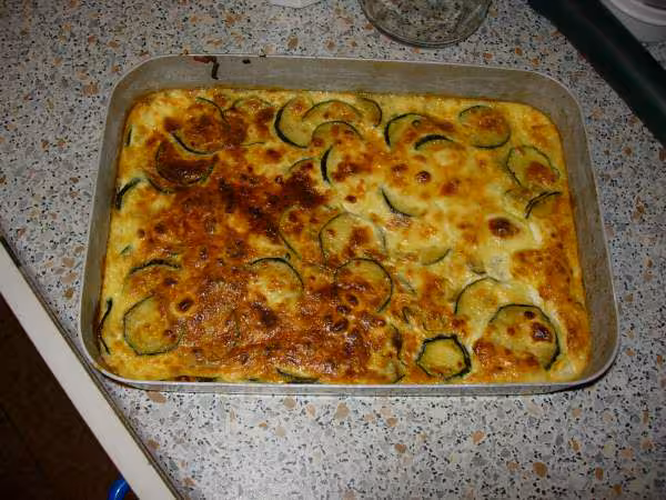 Clafoutis chevre courgette