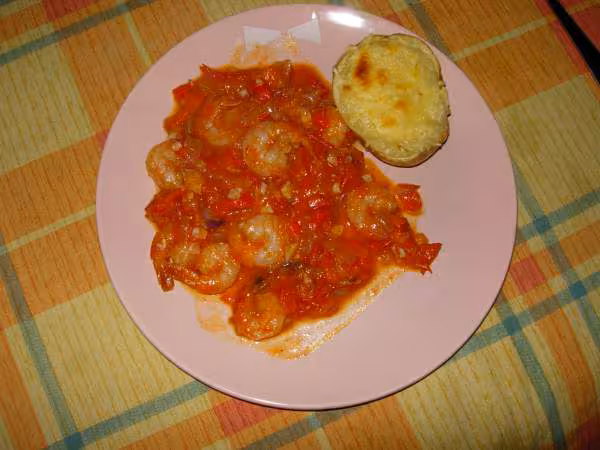 Crevette et sa patate
