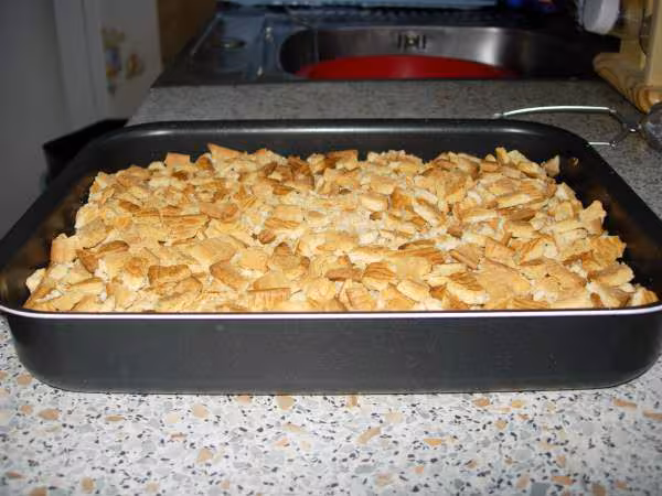 Crumble pommes poires