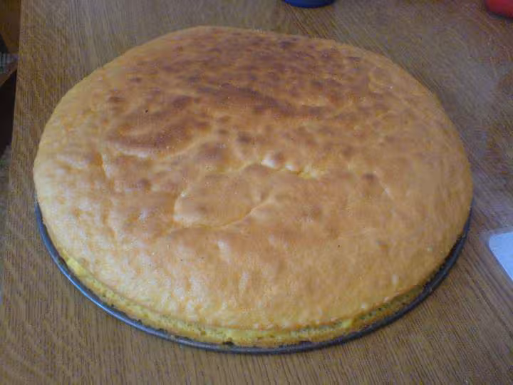 Genoise a la creme patissiere