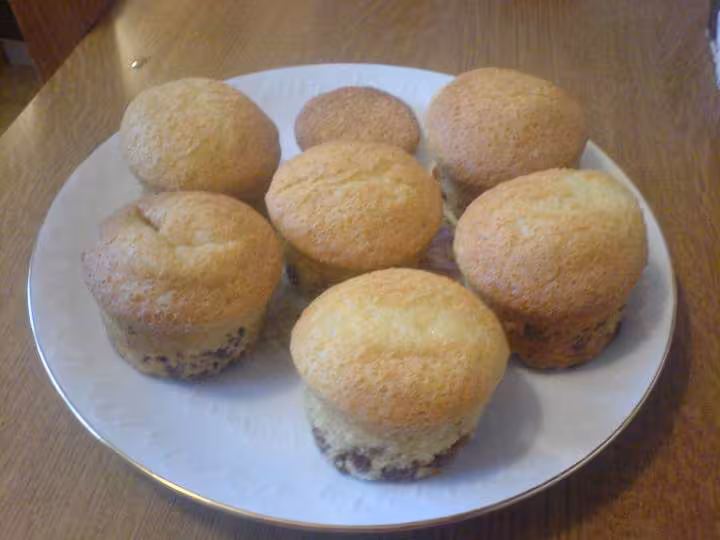 Muffins aux raisins secs