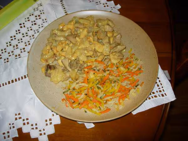 Poulet ananas et coco