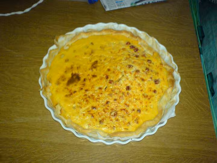 Quiche lorraine allegee et legere