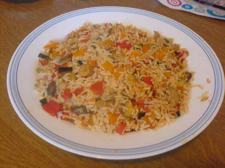 Riz aux legumes