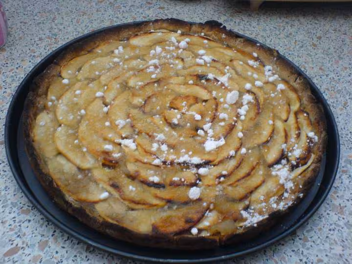 Tarte aux pommes faite maison tout tout tout