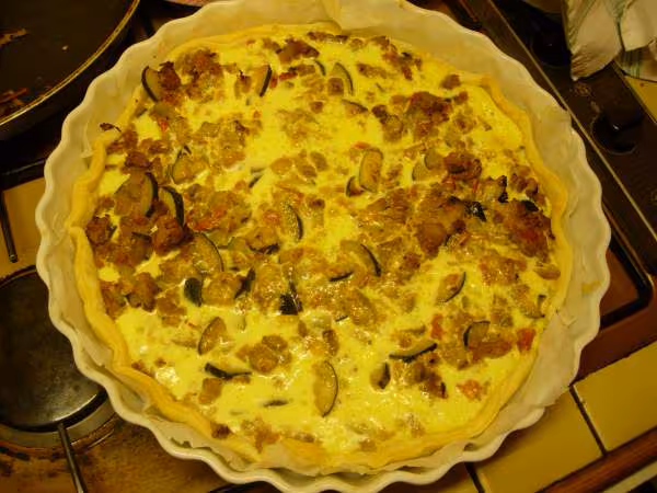 Tarte facon basquaise