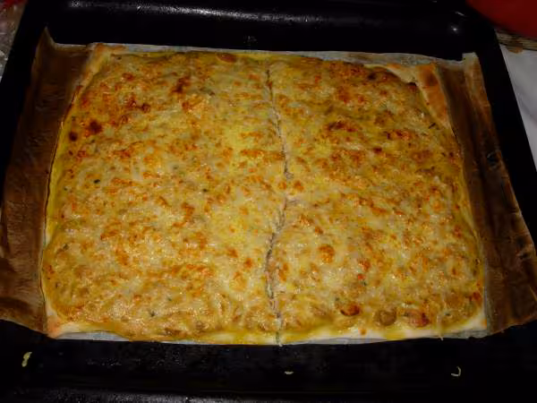 Tarte pizza au thon