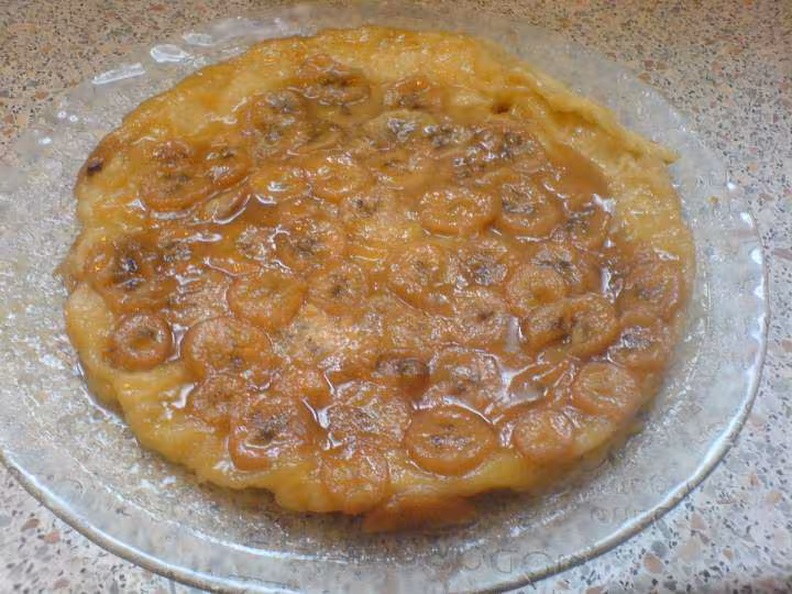 Tarte tatin aux bananes