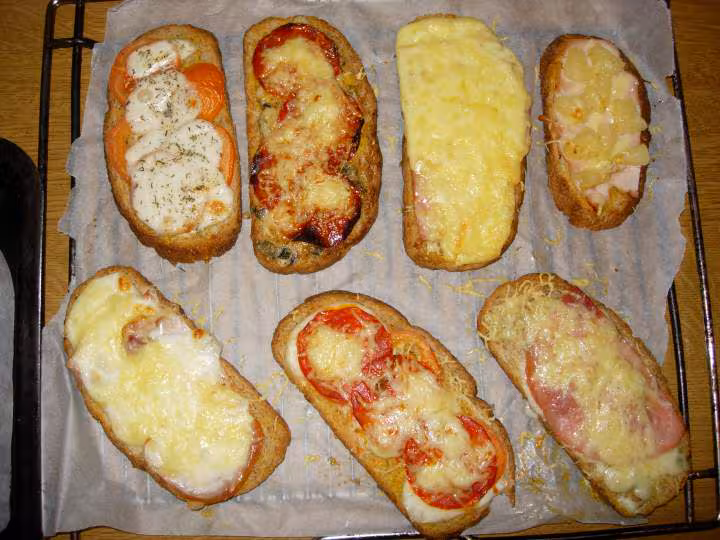 Varietes de bruschetas