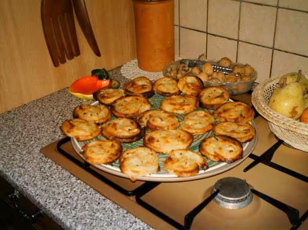 Roules a la poire et creme d amandes