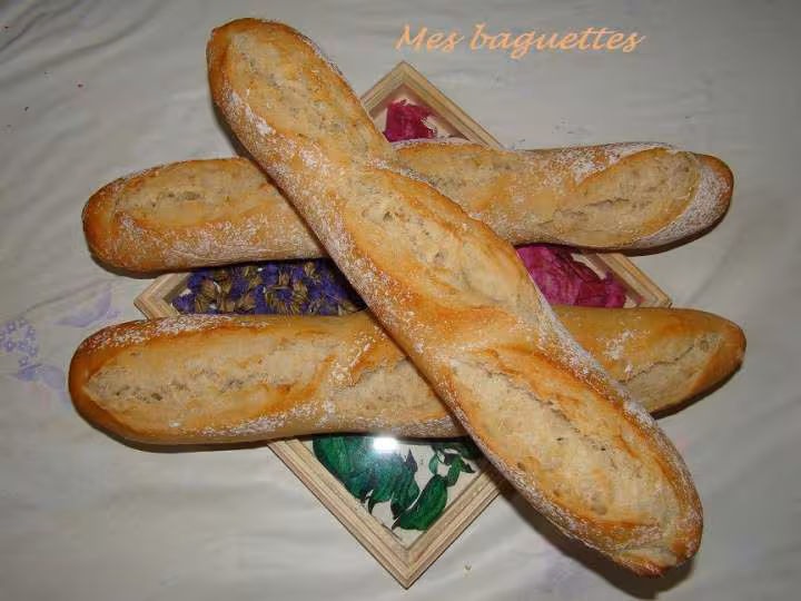 Baguettes recette de polange