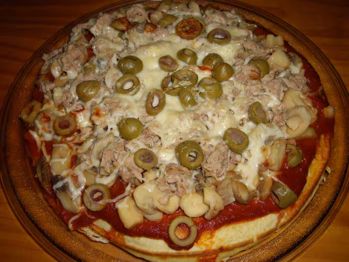 Pizza a la poelle photos