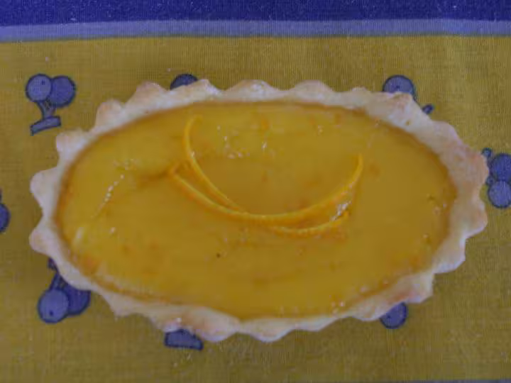 Tartelette a l orange curd