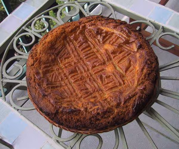 Gateau basque a la creme
