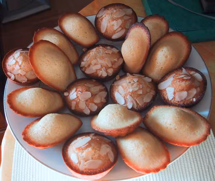 Madeleines et financiers