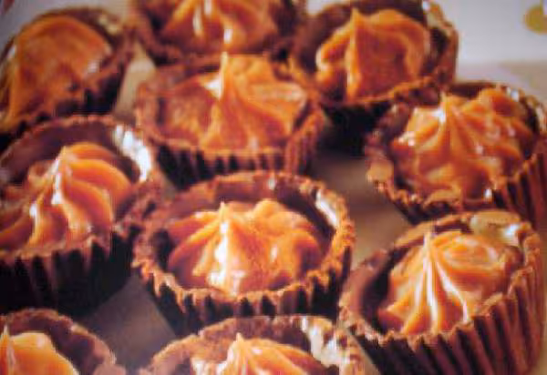 Coupelles de chocolat au mascarpone