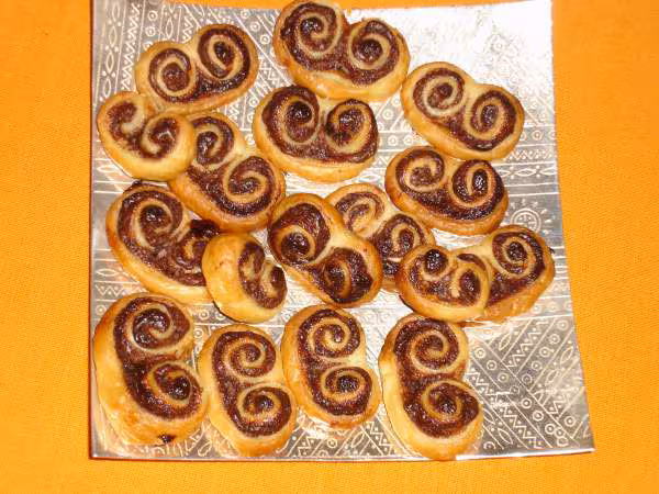Palmers au nutella