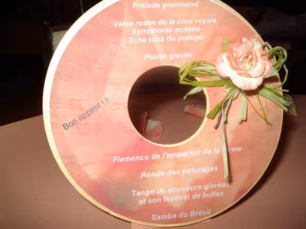 Menu imitation cd