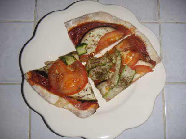 Pizza en parts