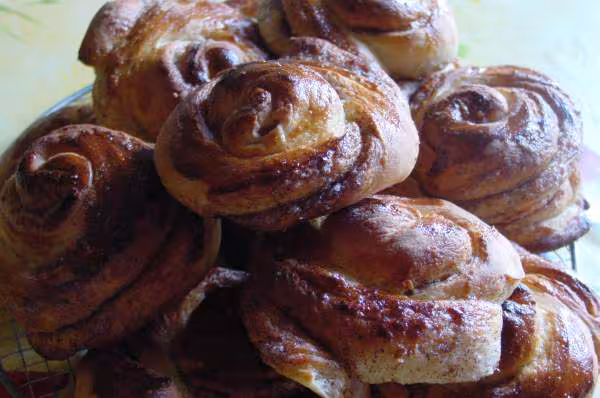 Brioches fleurs